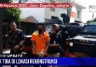 video rekonstruksi Bharada Eliezer hingga Kuat Ma'ruf  Berbaju tahanan