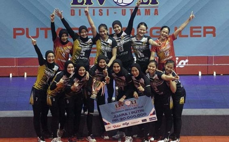 Arena Livoli Divisi Utama 2022: Tim Putri TNI AU Juara Babak Reguler Setelah Taklukan Kharisma, Wahana Terdegradasi